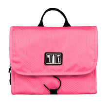 BAGSMART Waterproof Travel Toiletry Bag With Hanger Cosmetic Packing Organizer Wash Bag Makeup Bag Pack Your Luggage Suitcase